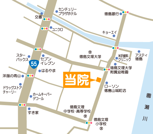 高橋クリニック地図